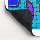 Frans met een Afrikaanse aanraking Muismat (Hoek)