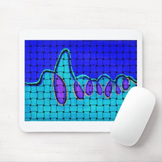 Frans met een Afrikaanse aanraking Muismat (Met muis)