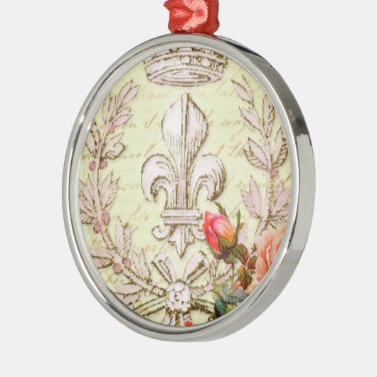  Frans Metalen Ornament (Links)