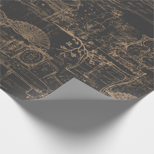 Frans  meubelpapier cadeaupapier (Hoek)