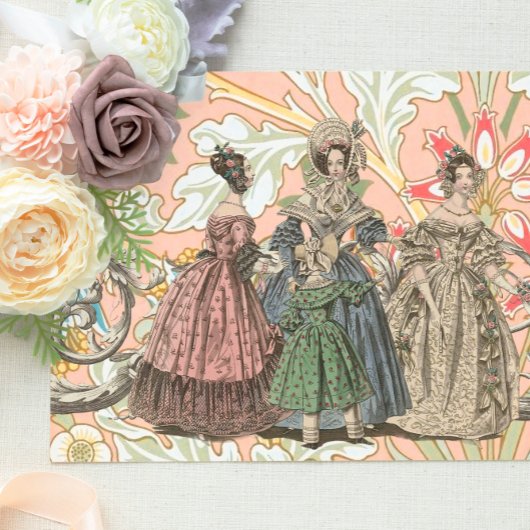 Frans Mode papier Decoupage Tissue Paper