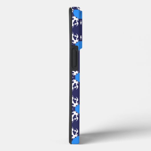 Frans modern patroon Case-Mate iPhone case (Achterkant / Rechts)