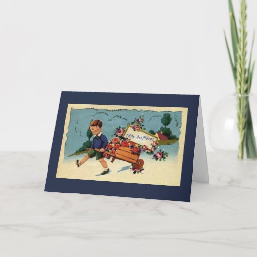  Frans Moederdag Wenskaart Kaart (Voorkant)