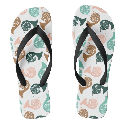 Frans muziekinstrument voor hoorn afspeelapparaat teenslippers (Voetbed)