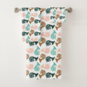 Frans Muziekinstrument voor Horn Player Bad Handdoek (Insitu)