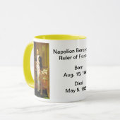 Frans:  Napoleon Bonaparte Mok (Voorkant links)