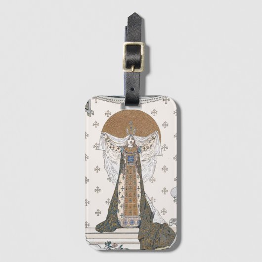  Frans Nieuw Nieuw-Zeeland Opera Bagagelabel (Voorkant (verticaal))