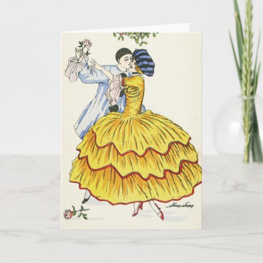 Frans Nieuwjaar Feestdagen Kaart (Voorkant)