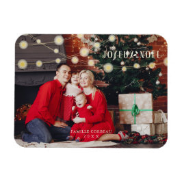 Frans Noël Modern Elegant Chic Photo Family Magneet