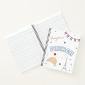 Frans notitieboek van geïnspireerde collegiale sam (Binnen)