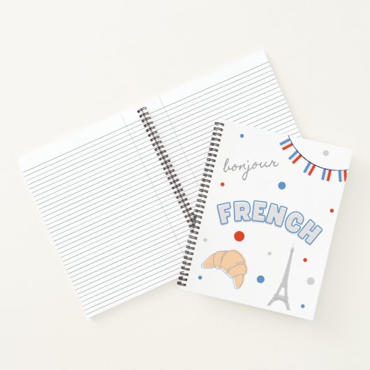 Frans notitieboek van geïnspireerde collegiale sam (Binnen)