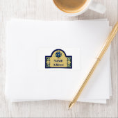 Frans Onderteken, tekst bewerken, adres Etiket (Insitu)