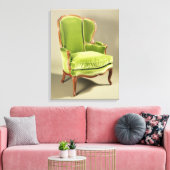 Frans onderzetje, c.1725 canvas afdruk (Insitu (Woonkamer))