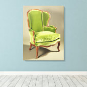 Frans onderzetje, c.1725 canvas afdruk (Insitu (Houten vloer))