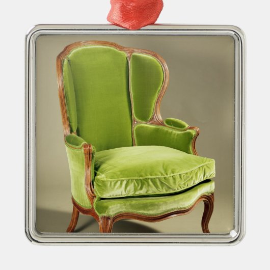 Frans onderzetje, c.1725 metalen ornament (Voorkant)