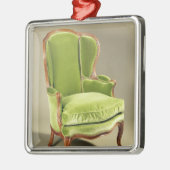 Frans onderzetje, c.1725 metalen ornament (Links)