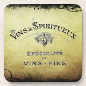 Frans Onderzetter van Wijn Cork! (Voorkant)