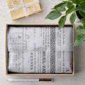  Frans ontvangstbewijs Tissuepapier (Geschenk)