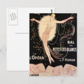 Frans Opera Poster Briefkaart (Voorkant / Achterkant)