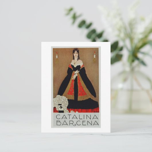 Frans Opera Poster Briefkaart (Staand voorkant)