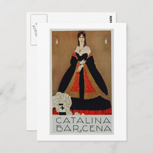 Frans Opera Poster Briefkaart (Voorkant / Achterkant)