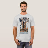 Frans Oriental Import business ad T-shirt (Voorkant volledig)