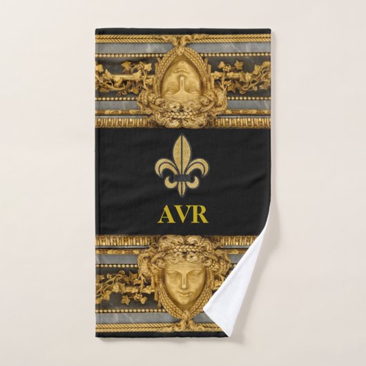 Frans Ormolu geparafeerd cadeau / gast Bad Handdoek (Handdoek)