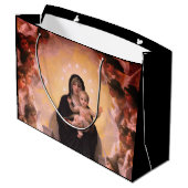 FRANS PAINTER Bouguereau MADONNA EN KIND Groot Cadeauzakje (Achterkant Gekanteld)