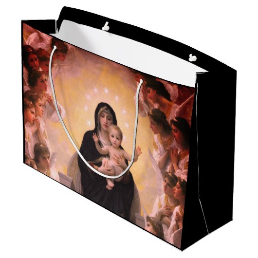 FRANS PAINTER Bouguereau MADONNA EN KIND Groot Cadeauzakje (Achterkant Gekanteld)