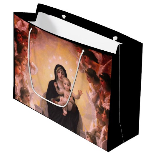 FRANS PAINTER Bouguereau MADONNA EN KIND Groot Cadeauzakje (Voorkant Gekanteld)