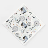 Frans papier Napkin Servet (Hoek)