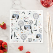 Frans papier Napkin Servet (Insitu)