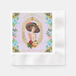 Frans papier Napkin Servet