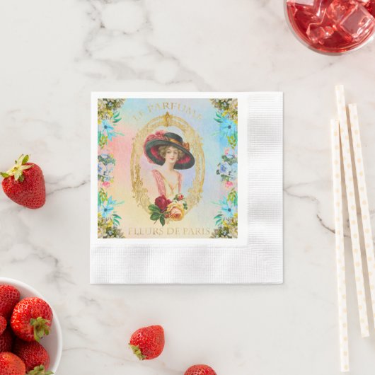  Frans papier Napkin Servet (Insitu)