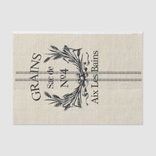 Frans papier voor de vervaardiging van grote zakke (Voorkant)