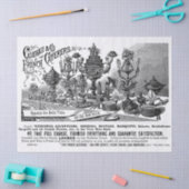 Frans papier voor weefsel of ontkoppeling (Craft)