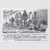 Frans papier voor weefsel of ontkoppeling (Voorkant)