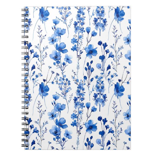 Frans papier Wildflowers Patterns-98186 Notitieboek (Voorkant)