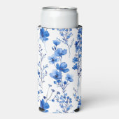 Frans papier Wildflowers Patterns-98186 Seltzer Blikjeskoeler (Seltzer Voorkant)