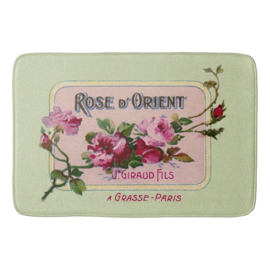  Frans Parfum Bloemen Ad Art Badmat (Voorkant)