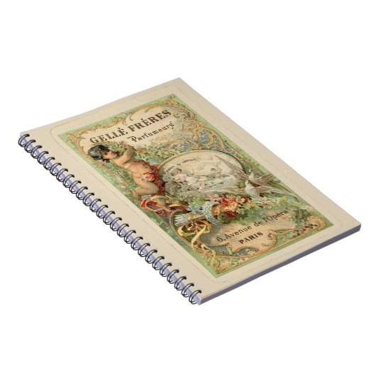  Frans parfumetiket Notitieboek (Rechterzijde)