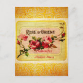  Frans parfumlabel Briefkaart (Voorkant)