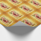  Frans parfumlabel Cadeaupapier (Hoek)