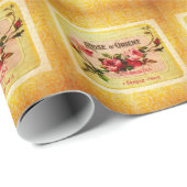  Frans parfumlabel Cadeaupapier (Rol Hoek)