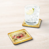  Frans parfumlabel Drankjes Onderzetter (Rechterzijde)