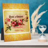  Frans parfumlabel Fotoplaat (Zijkant)