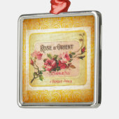  Frans parfumlabel Metalen Ornament (Links)