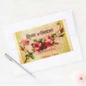 Frans parfumlabel Rechthoekige Sticker (Envelop)