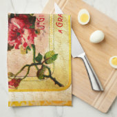 Frans parfumlabel Theedoek (Quarter Fold)