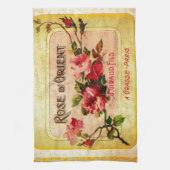 Frans parfumlabel Theedoek (Verticaal)